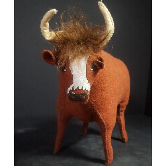 Annalee Doll 10" Nativity Ox Christmas Holiday Vintage Christmas oxen animal - Picture 11 of 15